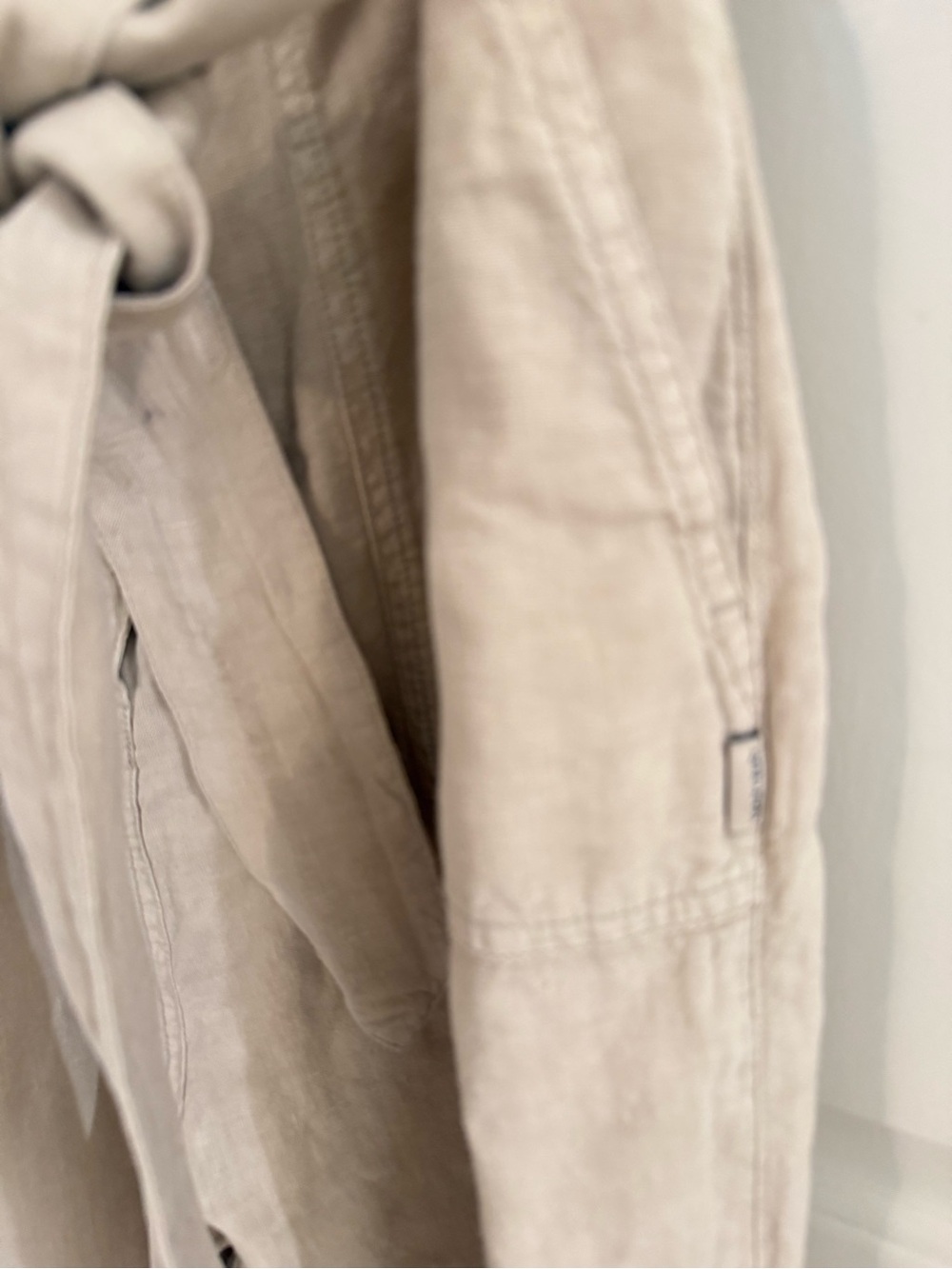 Rip curl women’s utility linen off duty neutral natural boiler suit - Picture 15 of 15